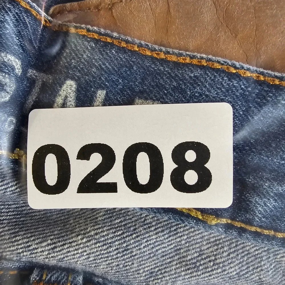 Aeropostale Mens Straight Leg Distressed Medium Wash Denim Blue Jeans 32x28 - Picture 12 of 12